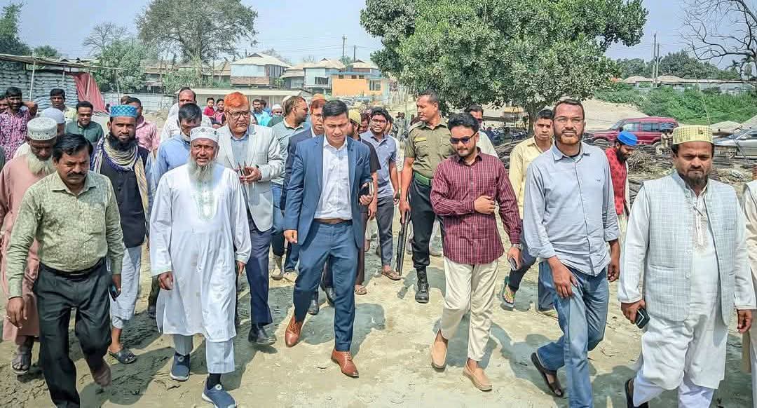 ভূরুঙ্গামারীতে ৭ বছরেও শেষ হয়নি ১৩৬ কোটি টাকার সেতুর কাজ দ্রুত শেষের নির্দেশ এমপি আনোয়ারুলের