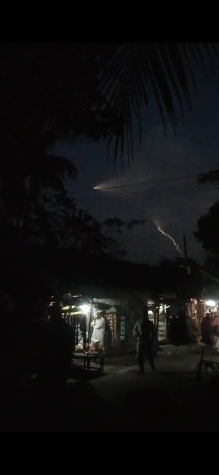 রাতের আকাশে রহস্যময় আলো: বঙ্গোপসাগরে ভারতের মিসাইল পরীক্ষা!