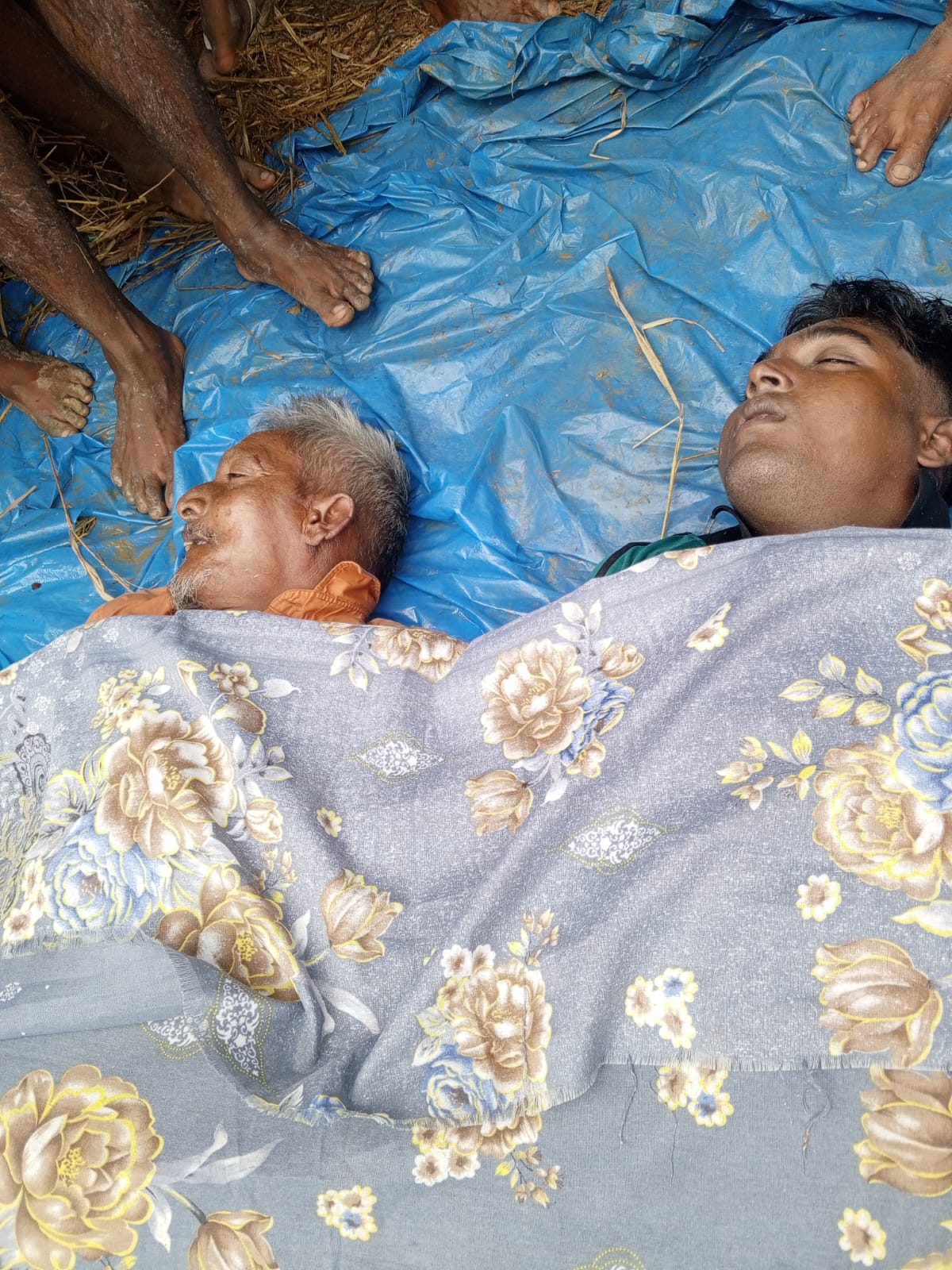 বজ্রপাতে কেড়ে নিল দুই কৃষকের প্রাণ