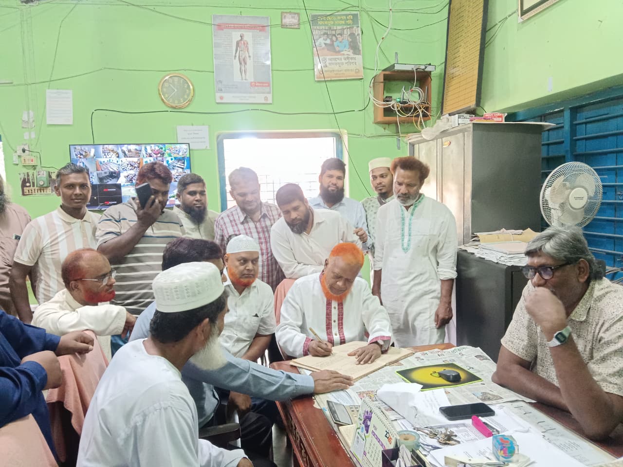 গোবরাতলা ইউনিয়নে নুরুল ইসলাম বুলবুল এমপির স্কুল ও মাদ্রাসা পরিদর্শন এবং সৌজন্য সাক্ষাত।