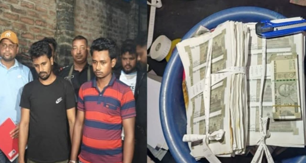 চাঁপাইনবাবগঞ্জে বিদেশি মুদ্রার জাল নোট ও তৈরির সরঞ্জামসহ ২জন গ্রেপ্তার 